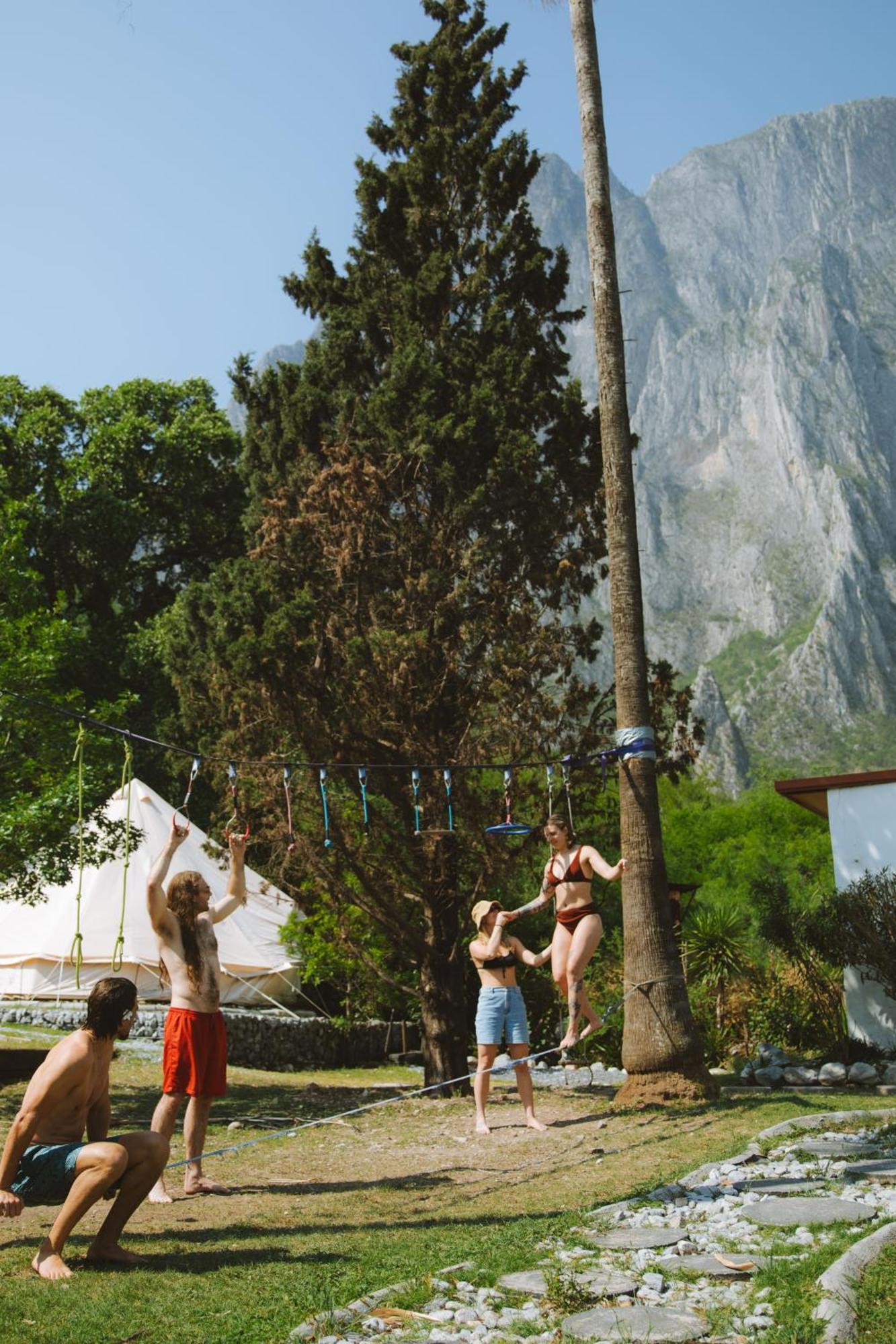 La Posada En El Potrero Chico Hidalgo  Экстерьер фото