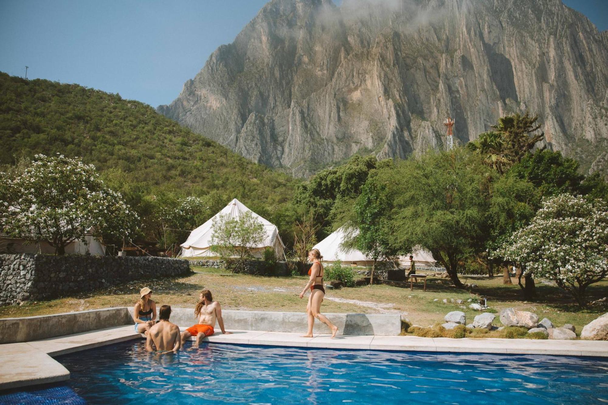 La Posada En El Potrero Chico Hidalgo  Экстерьер фото